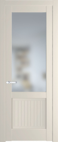   	Profil Doors 3.2.2 PM со стеклом кремовая магнолия